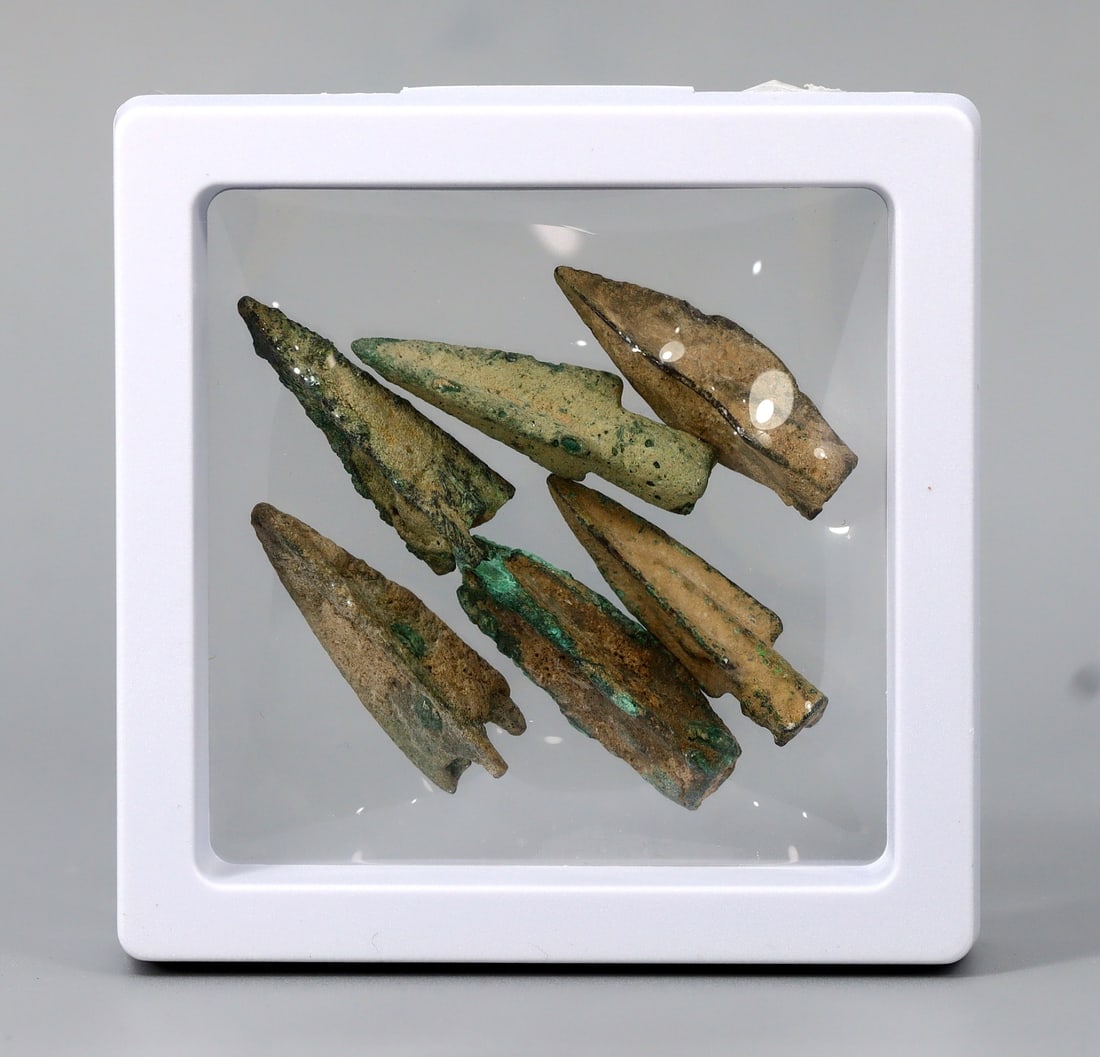 Ancient Roman Bronze Arrow Heads (1 of 2)