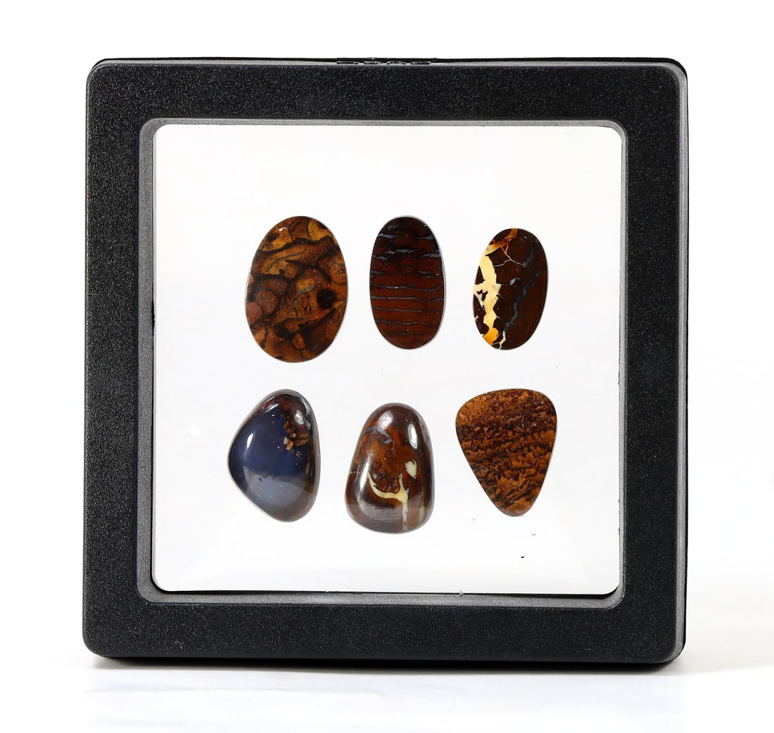 43Ct Australian Koroit Yowah Boulder Opal Cabochon (1 of 2)