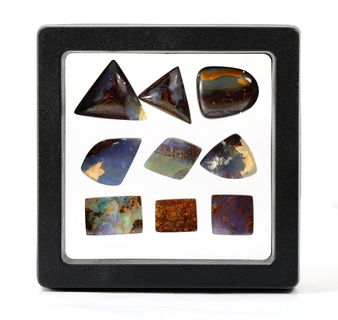 59Ct Australian Koroit Yowah Boulder Opal Cabochon (1 of 2)
