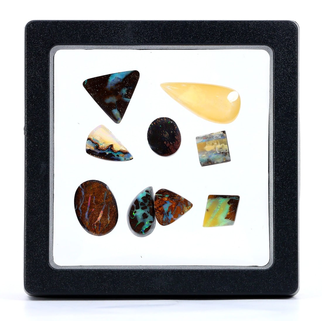 35Ct Australian Koroit Yowah Boulder Opal Cabochon (1 of 2)