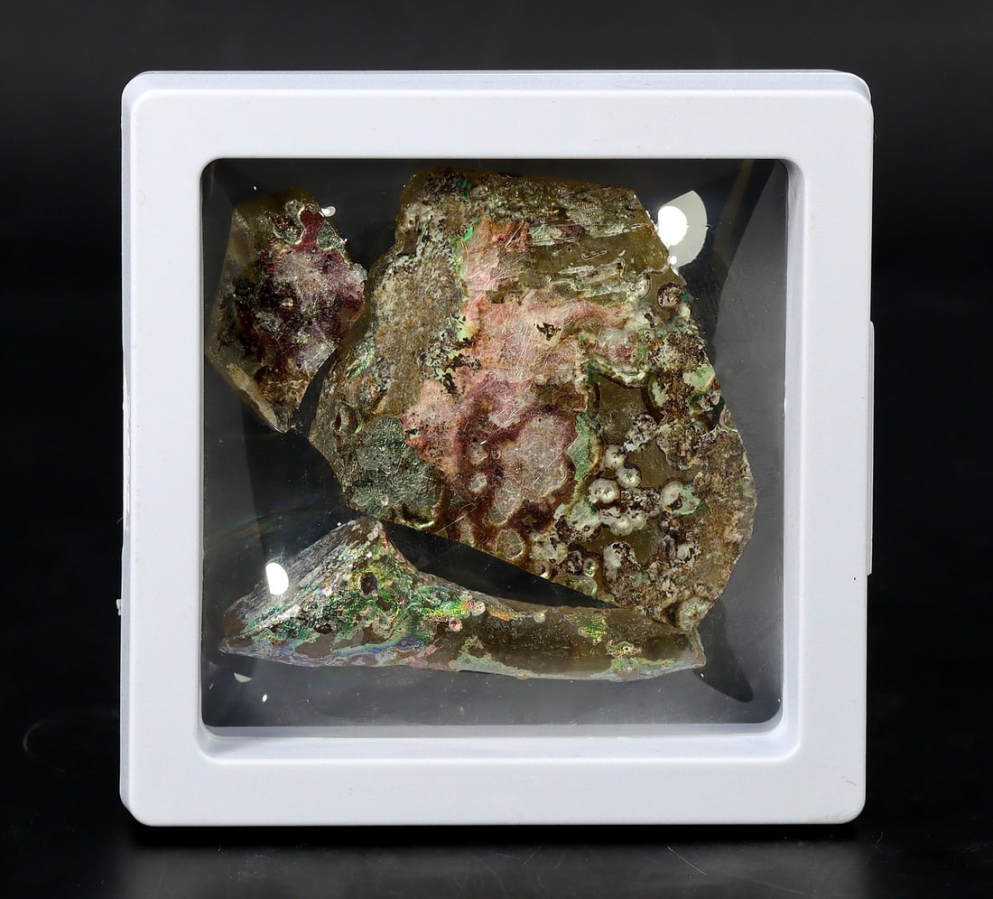 Antique surface iridescent Roman Glass Slags Collections (1 of 2)