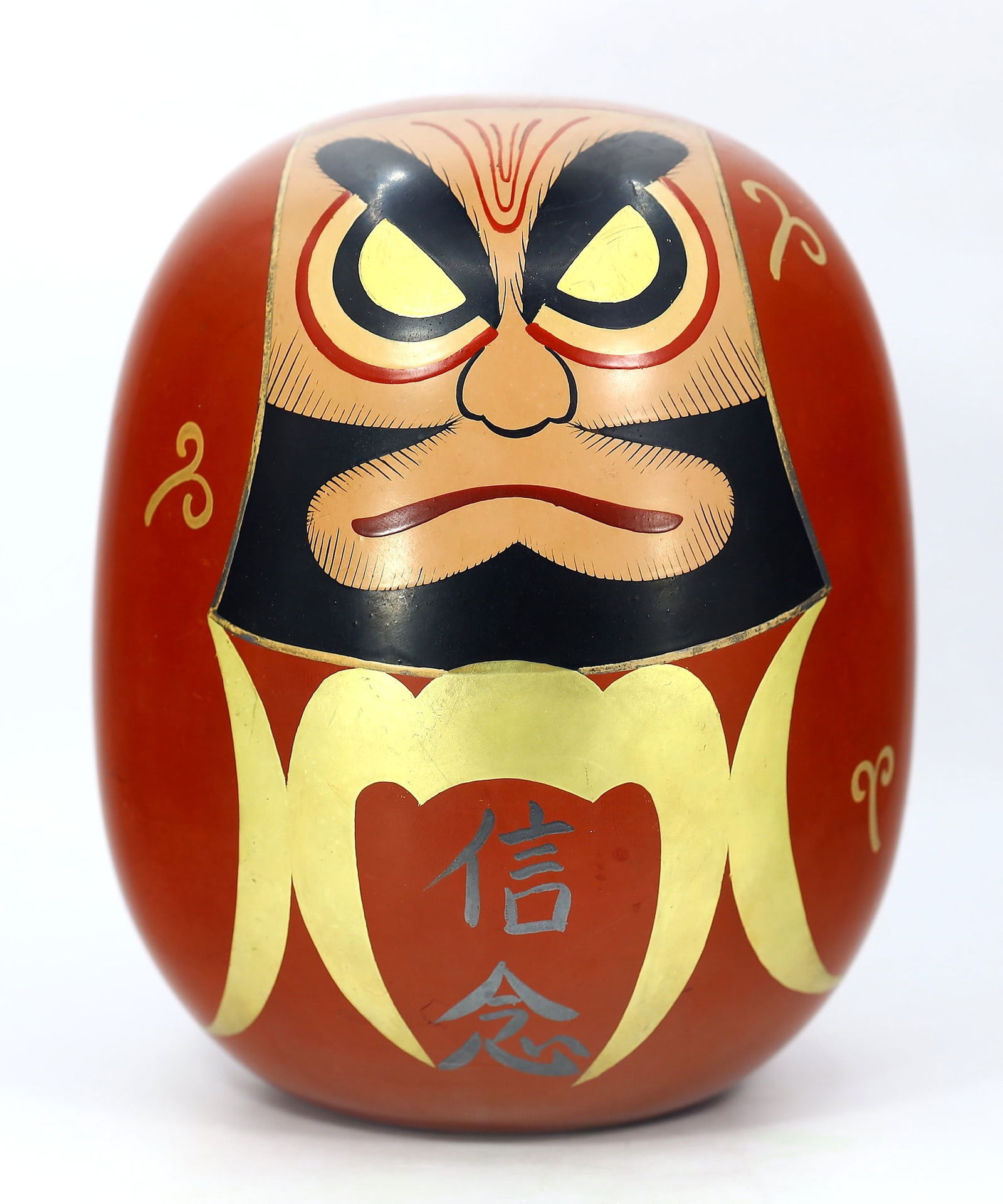6.5" Inches Vintage Japanese Pacific Daruma Doll Dharma Good Luck Zen Statue (1 of 4)