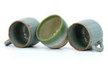 3 Artistic Japanese Ceramic Matcha Cups and Mugs