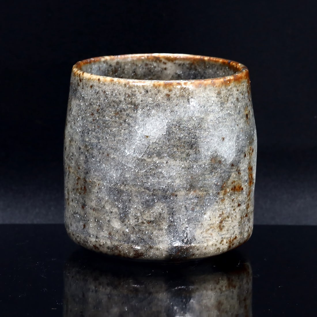 Vintage Japanese Guinomi Ochoko Ceramic Hagi Ware Sake Cup (1 of 3)