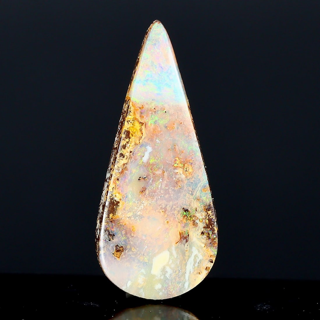 3.5Ct Natural Loose Australian Koroit Yowah Boulder Opal Cabochon (1 of 3)