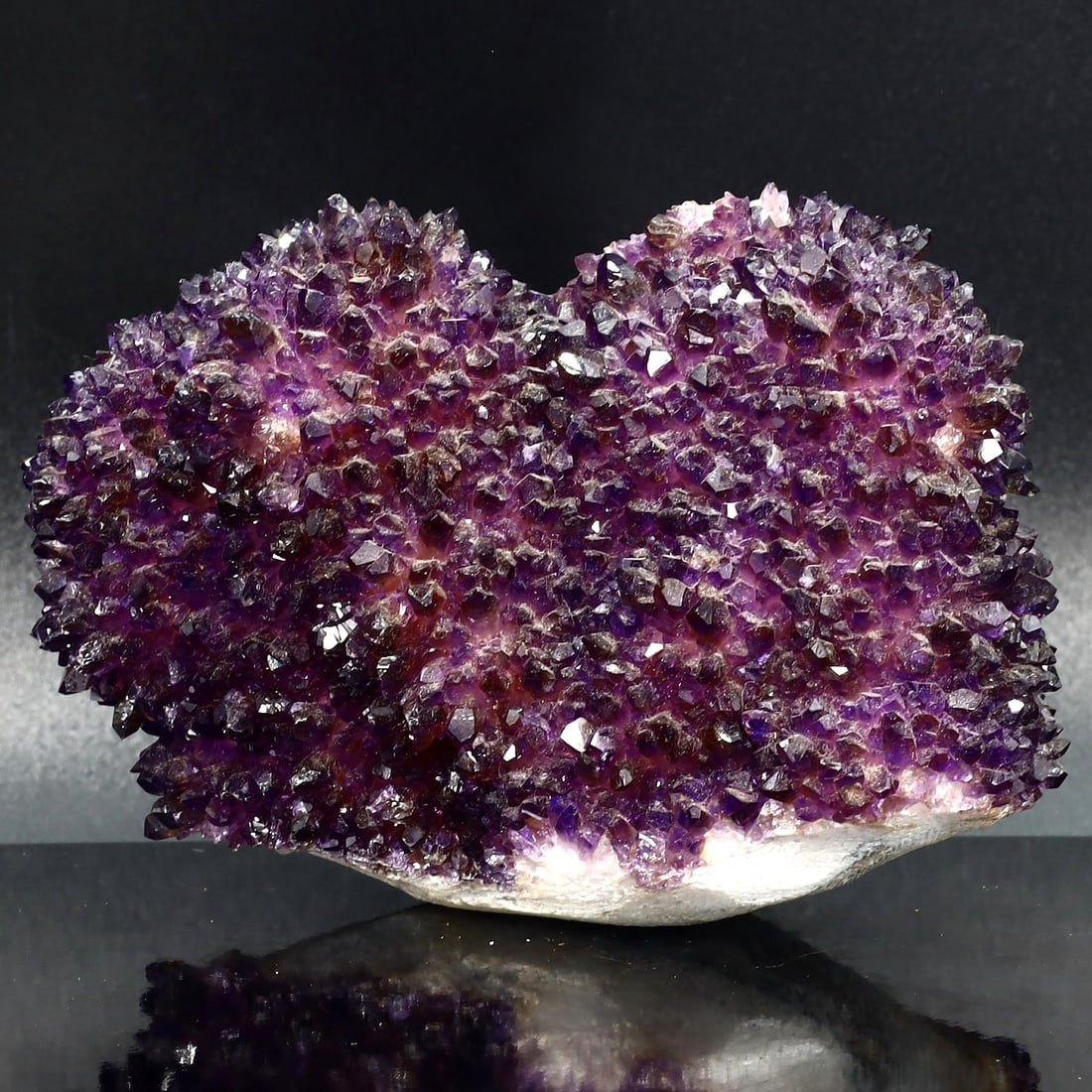 413g Natural Amethyst Angel Aura Quartz Crystal Cluster Crystal Geode Specimen (1 of 3)