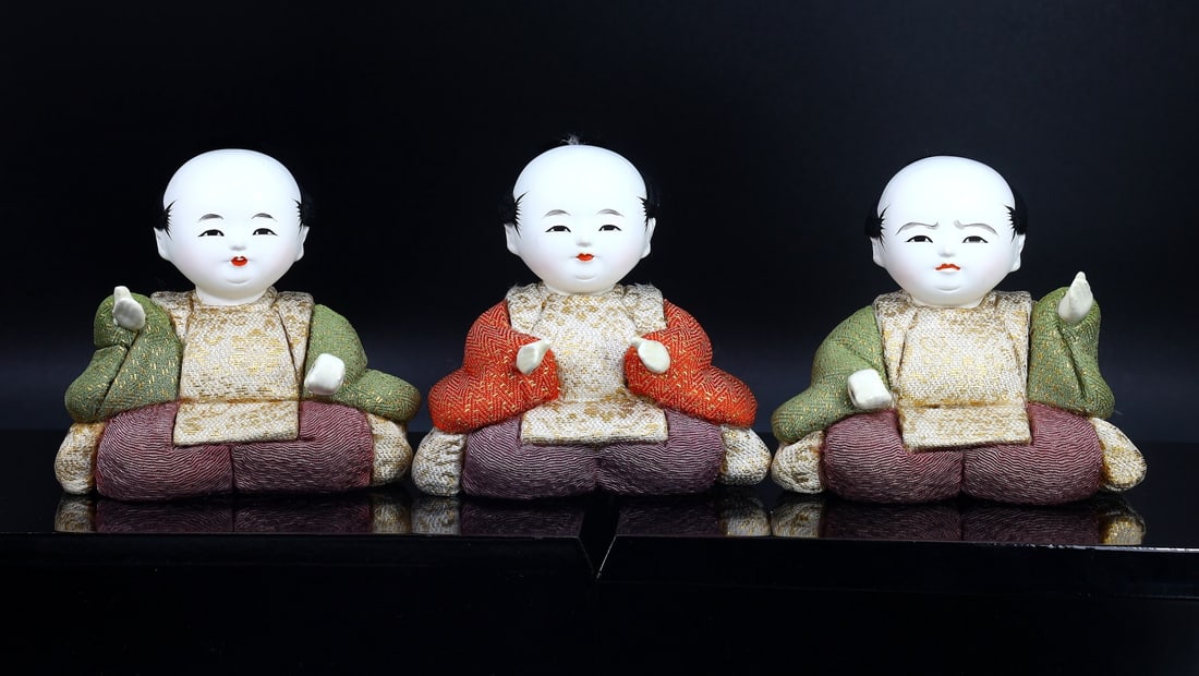 Three Vintage Japanese Guardian Doll for The King and Queen (1 of 2)