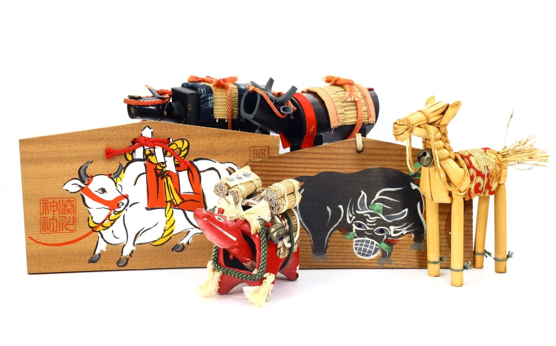 Collection of Vintage Japanese Wooden Kokeshi Doll Figurine Traditional Craft: 15.5x9cm Weight: 158 grams