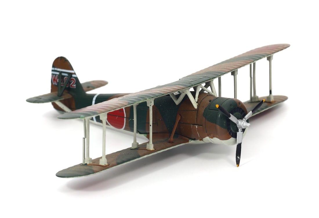 Vintage World War II Cast Iron Japanese Military Aircraft Toy Airplane Model (1 of 4)