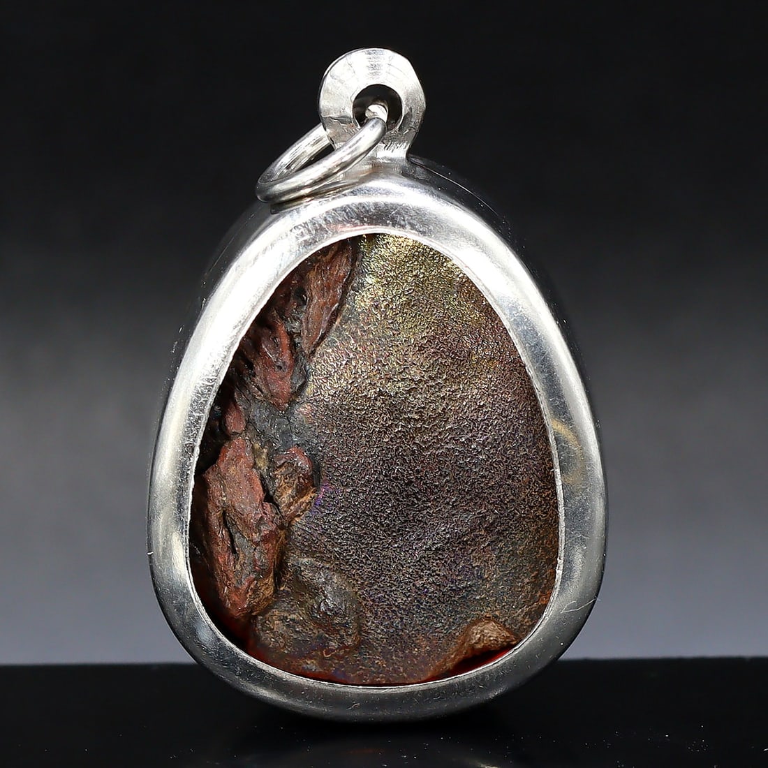 Leklai Amulet Thai Buddha Rainbow Rare Real Powerful Pendant Locket: 5.5x3cm Weight: 33 grams