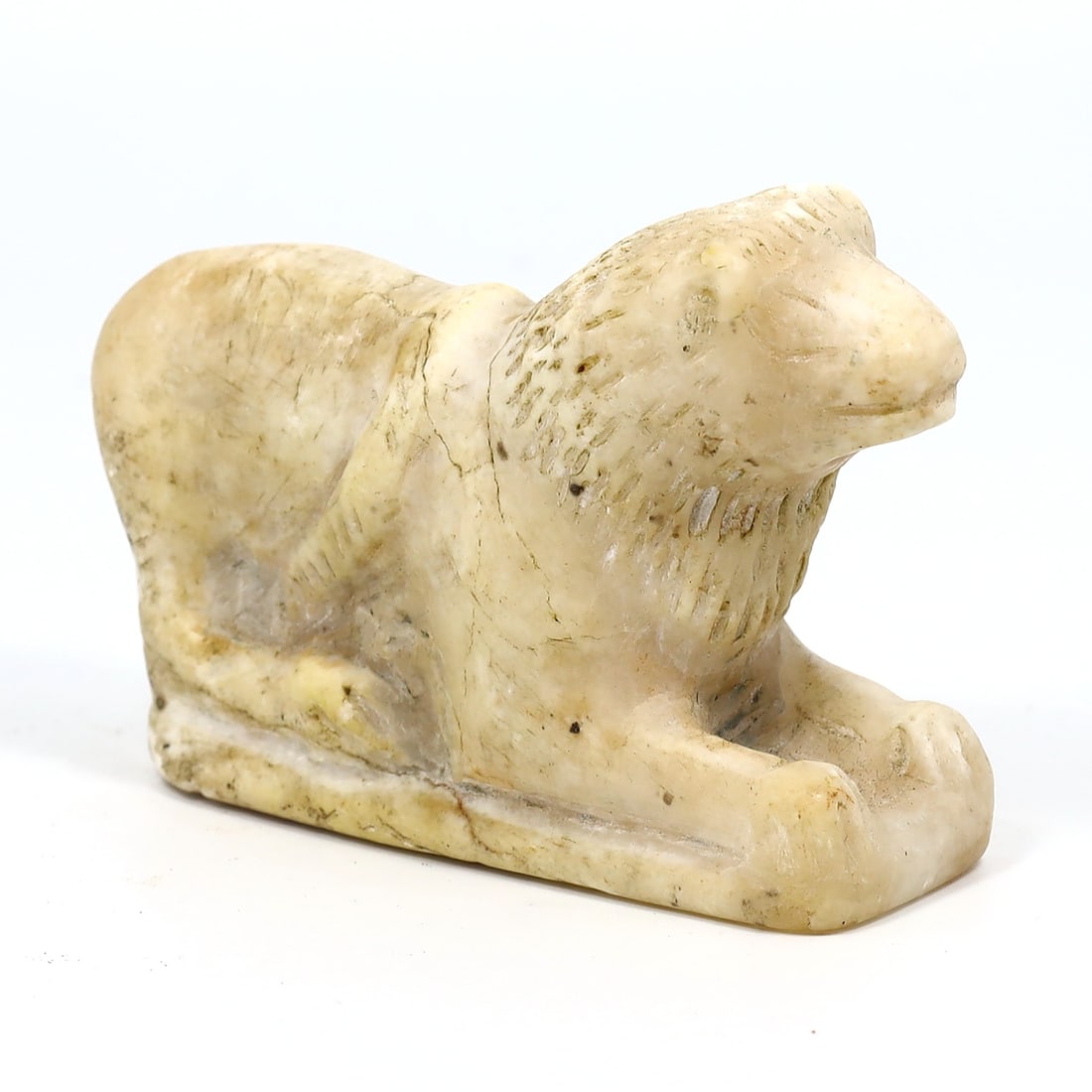 Majestic Achaemenid Lion: Ancient Marble Sculpture from 550-330 BC (1 of 4)
