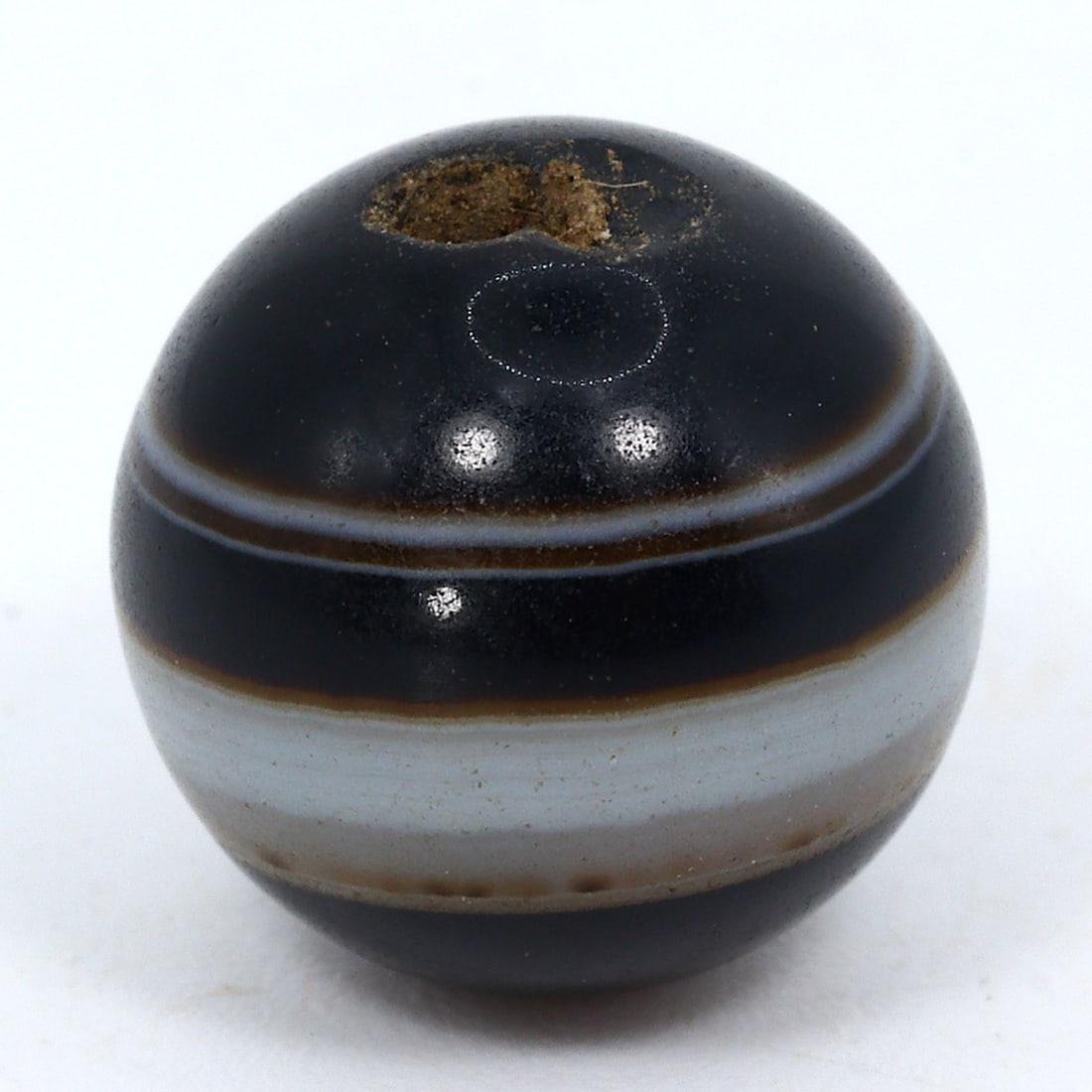 Old Sulemani Babagoria Art & Eye Agate Bead, Medieval Period (5thC AD - 15thC AD) (1 of 4)