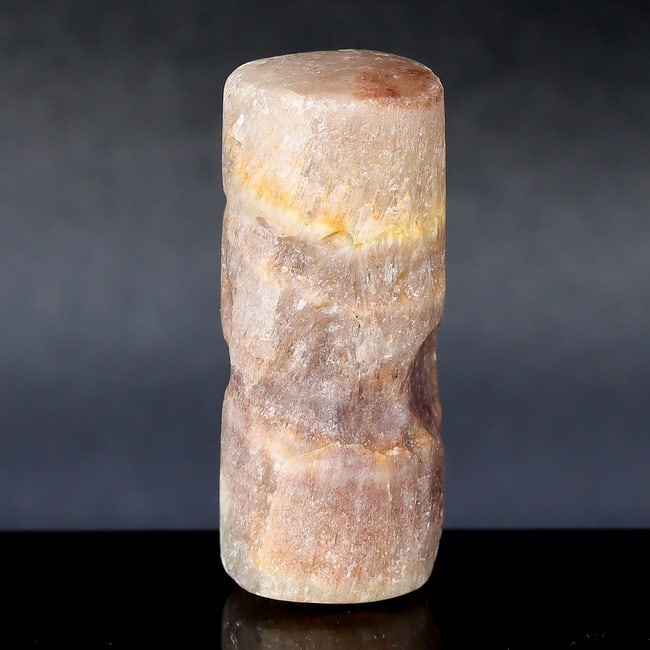 Ancient Marble Cylinder Seal, Mesopotamia Early Dynastic Period (2900 BC - 2350 BC): Dimension: 35x10mm "Journey Through Time: Ancient Bronze Age Beads, Sculpture, and Ornaments, Featuring Himalayan Tibetan Agate Carnelian Dzi Beads" Unearth the timeless allure of ancient beads, sculp