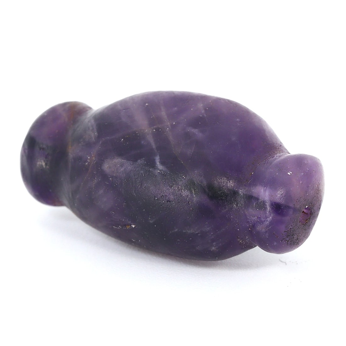 Old Collared Amethyst Bead, Ghana Empire (600 AD - 1300 AD) (1 of 3)