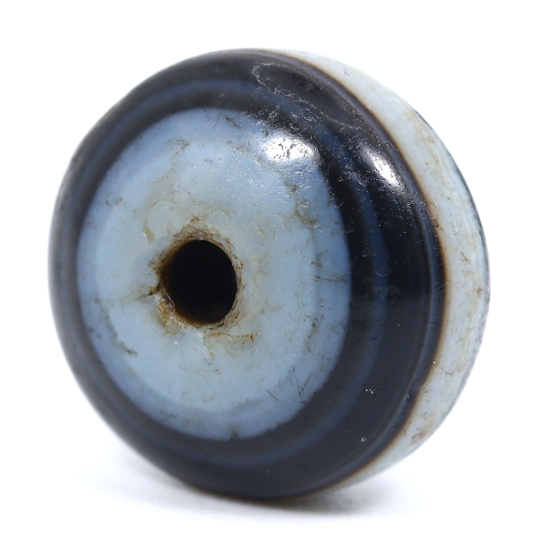 Eyes of the Past: Ancient Sulemani Babagoria Art & Eye Agate Dzi Bead 700-500 BC (1 of 5)