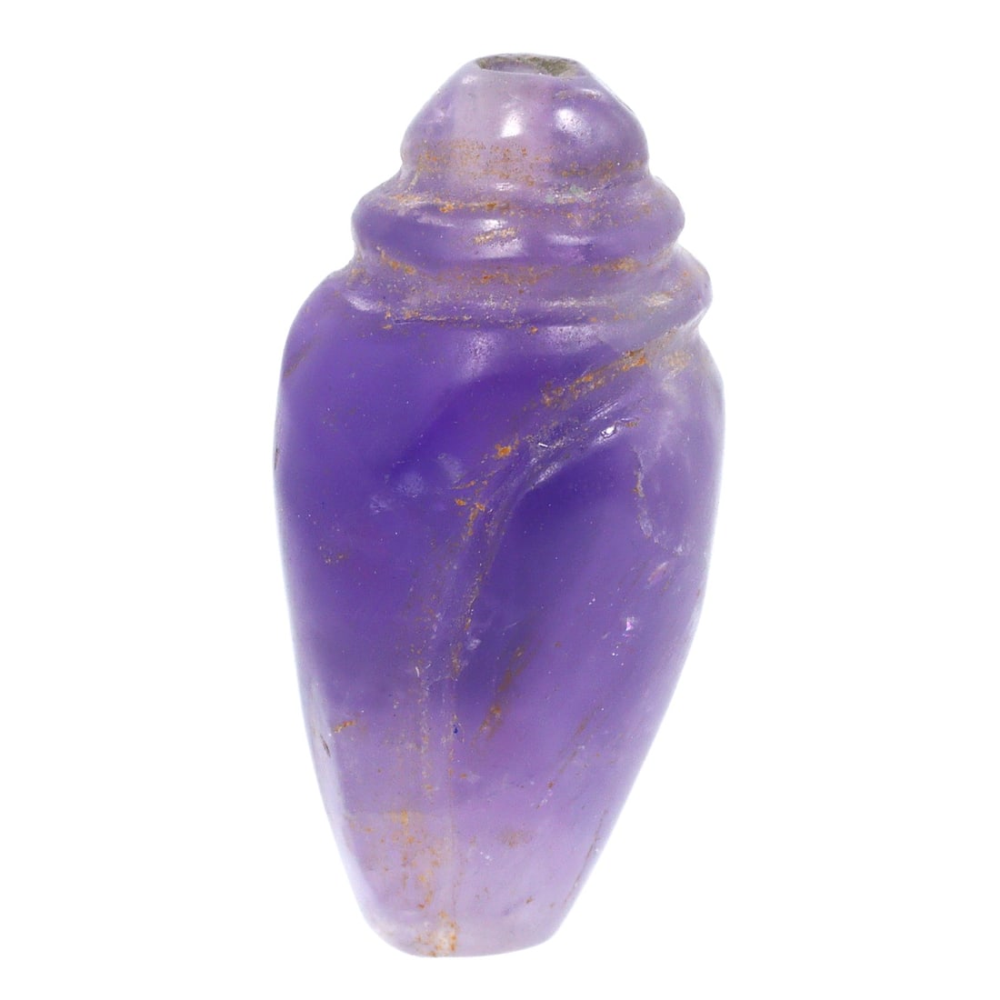 Amethyst Gem from the Rajput Age: India's Artistic Flourish and Grandeur (16th Century AD) (1 of 4)