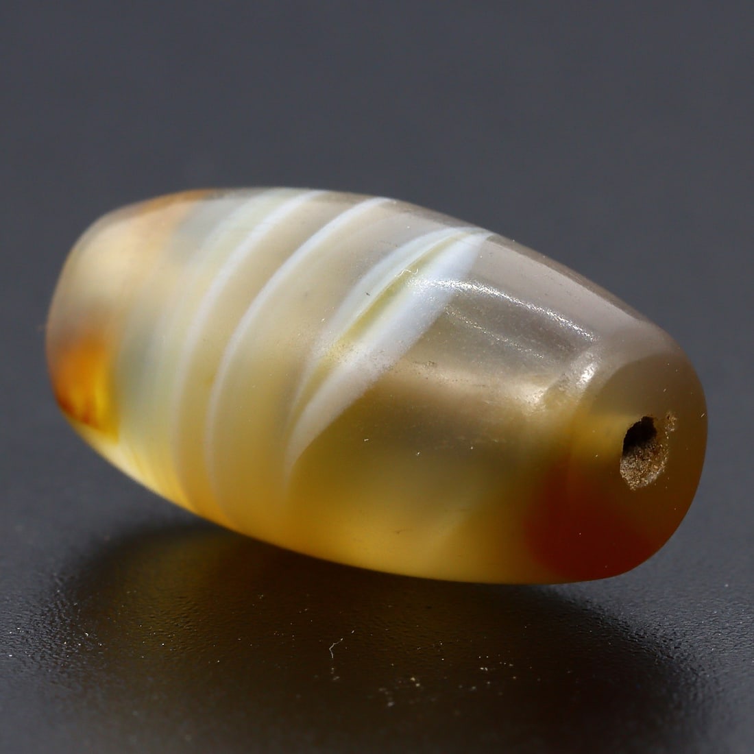 Antique Banded Agate Bead: Timeless Beauty of Ghana Empire (c.600-1300AD) (1 of 4)