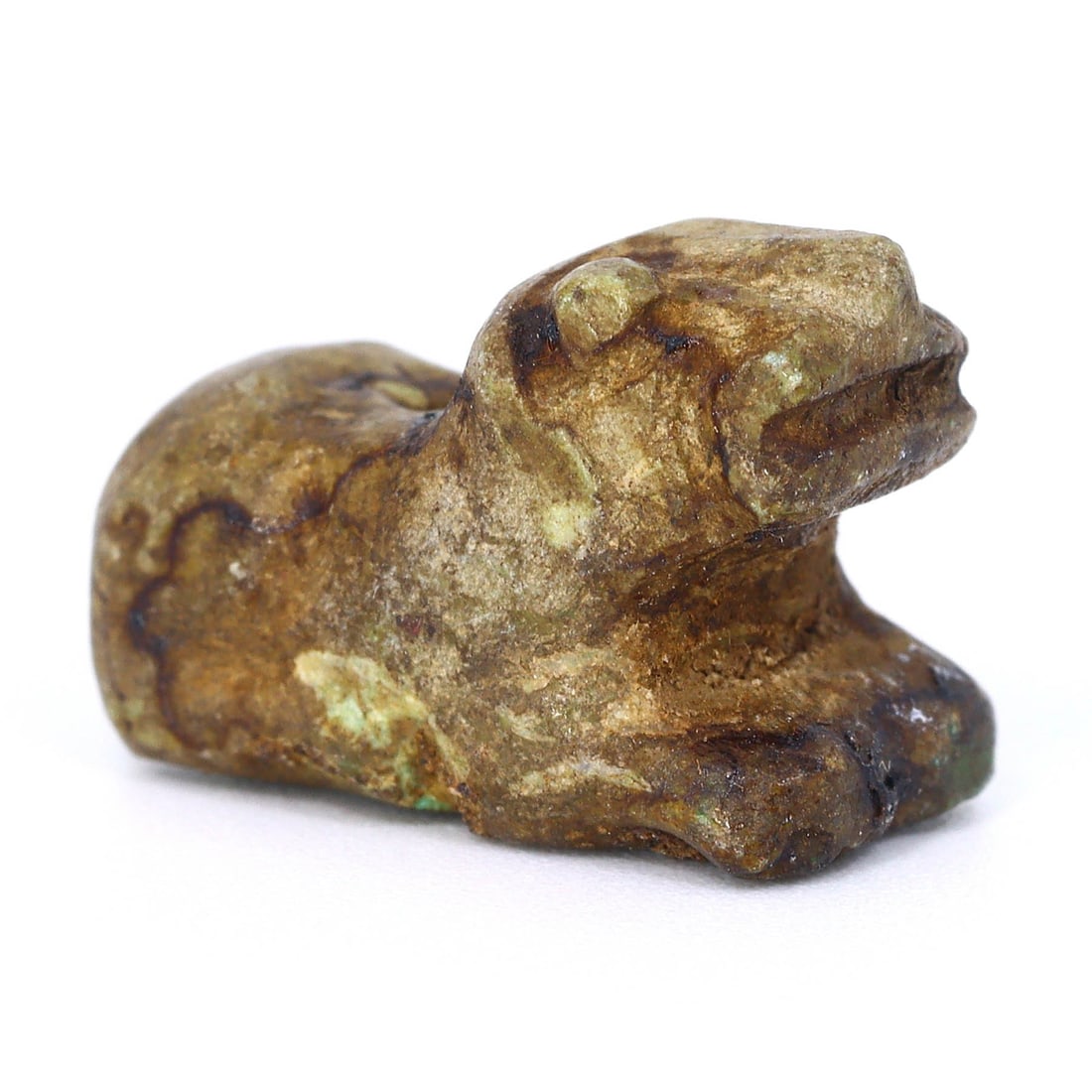 Ancient Egyptian Faience Animal Figure: A Testament to Egyptian Artistry (2686 BC-2181 BC) (1 of 7)