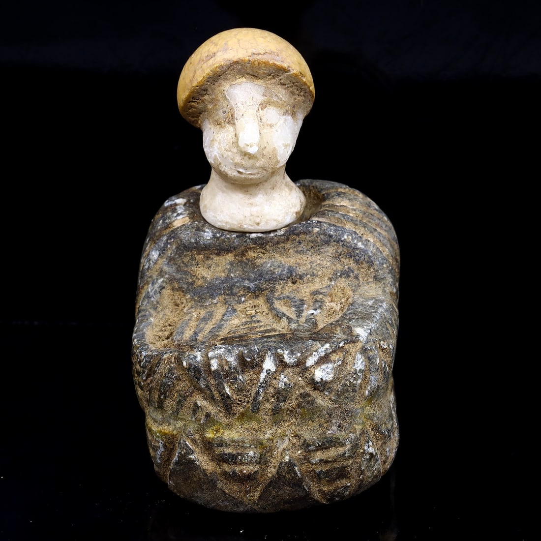 Bactrian Stone Idol: An Ancient Enigma from the 3rd-2nd Century BC (1 of 4)