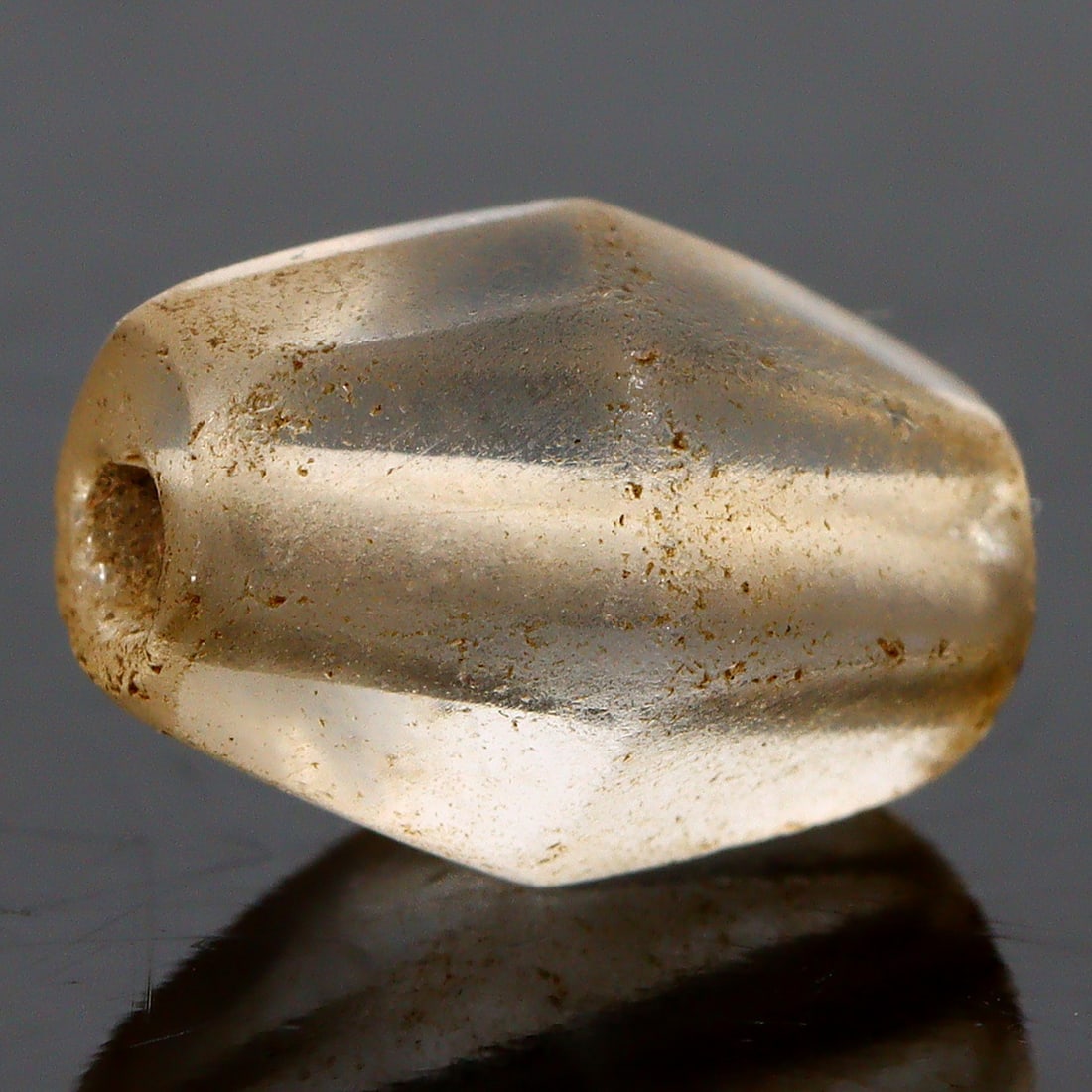 Ancient Rock Crystal Bead: Window to India's Glorious Past (circa 500-1500 AD) (1 of 4)