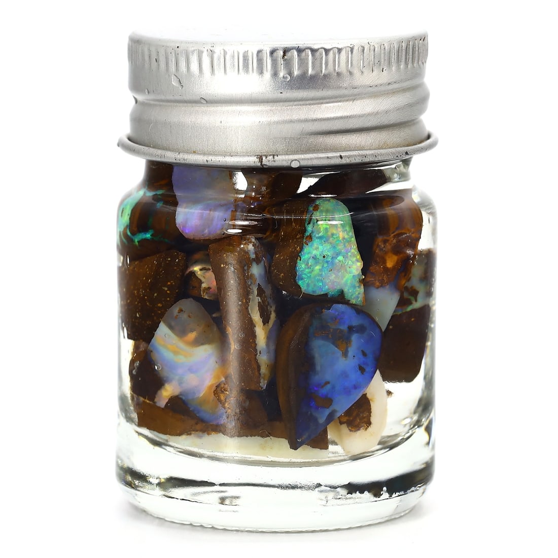 Australian Boulder Opal Rough: Mesmerizing Spectrum of Nature's Palette: Dimension: 4.5x3 cm Weight: 68 grams Estimate:$250-$450 In recent auctions, Australian Boulder Opals, especially in their rough form, have captured the fascination of many collectors. An analogous spe