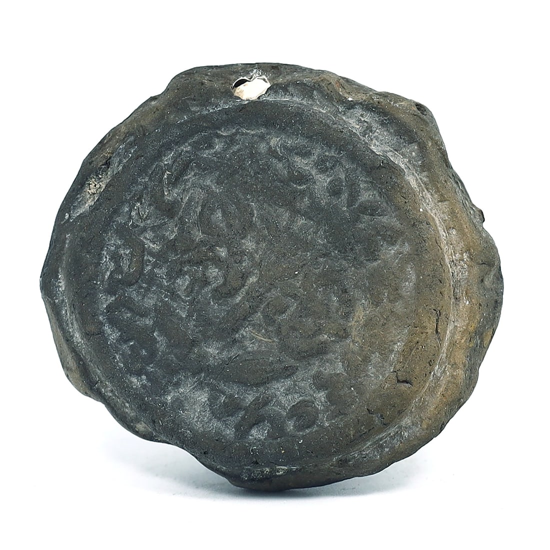 Ancient Greek Terracotta Stamp: Emblem of Archaic Artistry (8thC BC - 6thC BC) (1 of 2)