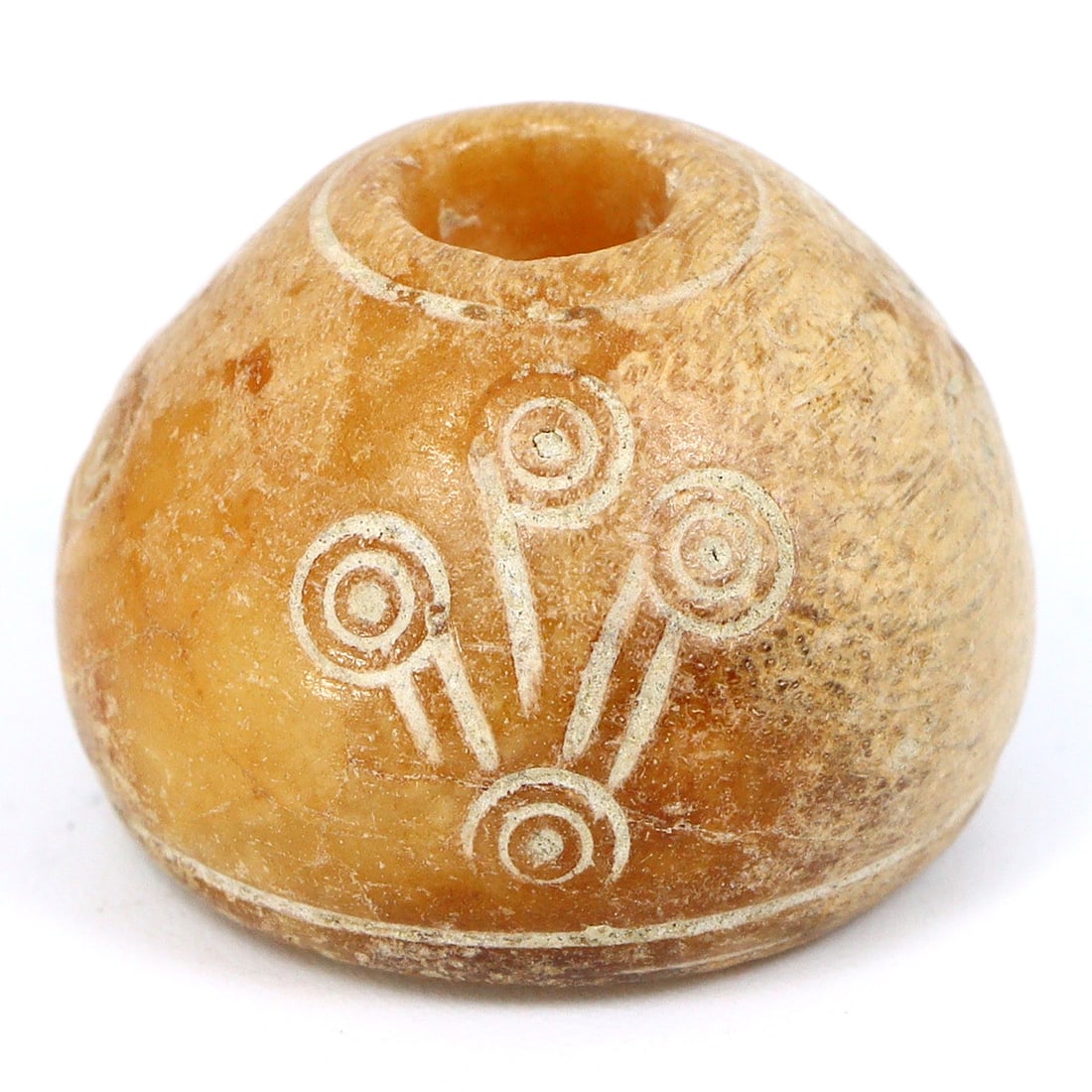 Ancient Central Asian Craftsmanship: Achaemenid Whorl Beads (6th-4th Century BC) (1 of 4)