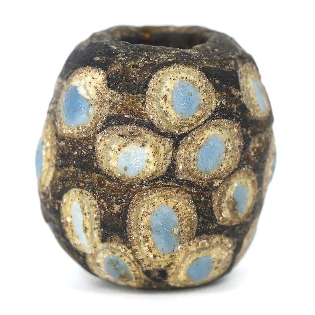 Phoenician Glass Eye Bead: Pinnacle of Ancient Craftsmanship (1200-800 BC) (1 of 4)