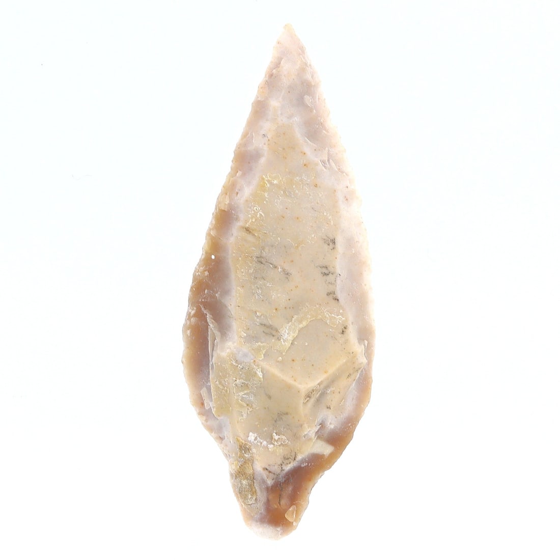 Upper Paleolithic Flint Arrowhead: Artifact from South France's Lascaux Caves (c. 20,000-10,000 BC) (1 of 2)