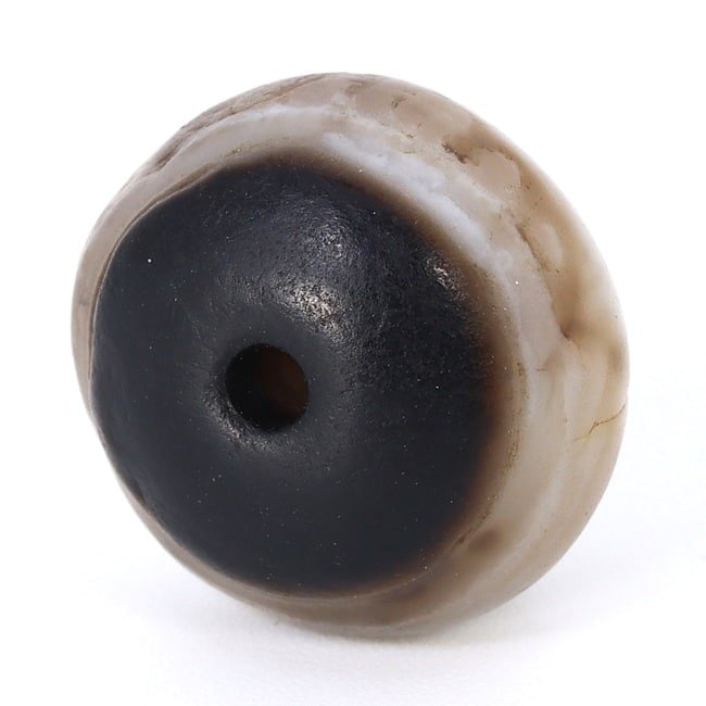 Ancient Sulemani Babagoria Art Eye Agate Dzi Bead: Symbol of Early Civilizations (700-500 BC) (1 of 4)