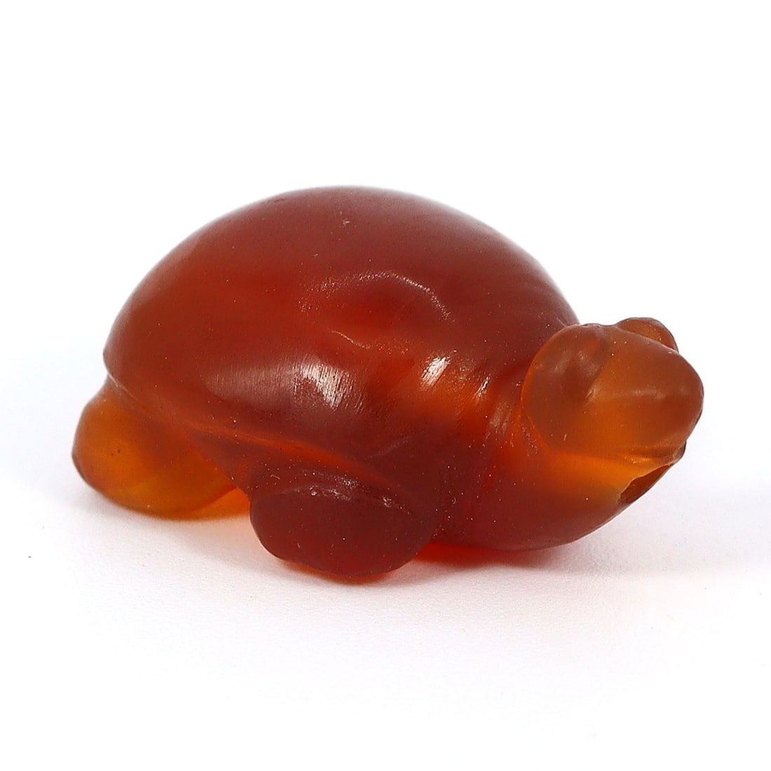 Pyu Culture Agate Tortoise Amulet, Ancient Southeast Asia Heirloom (1st-9th Century AD) (1 of 4)