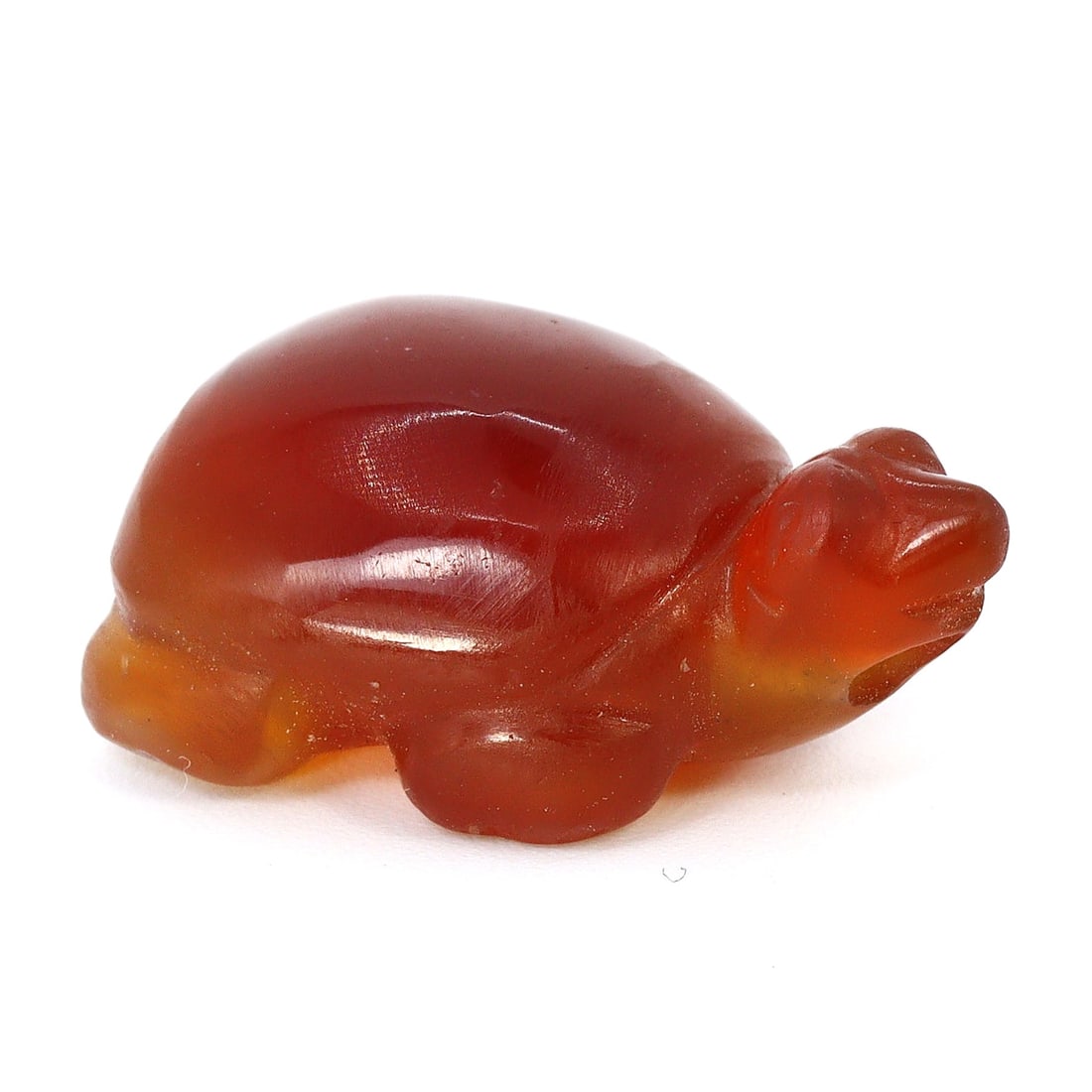 Pyu Culture Agate Tortoise Amulet, Ancient Southeast Asia Heirloom (1st-9th Century AD) (1 of 4)