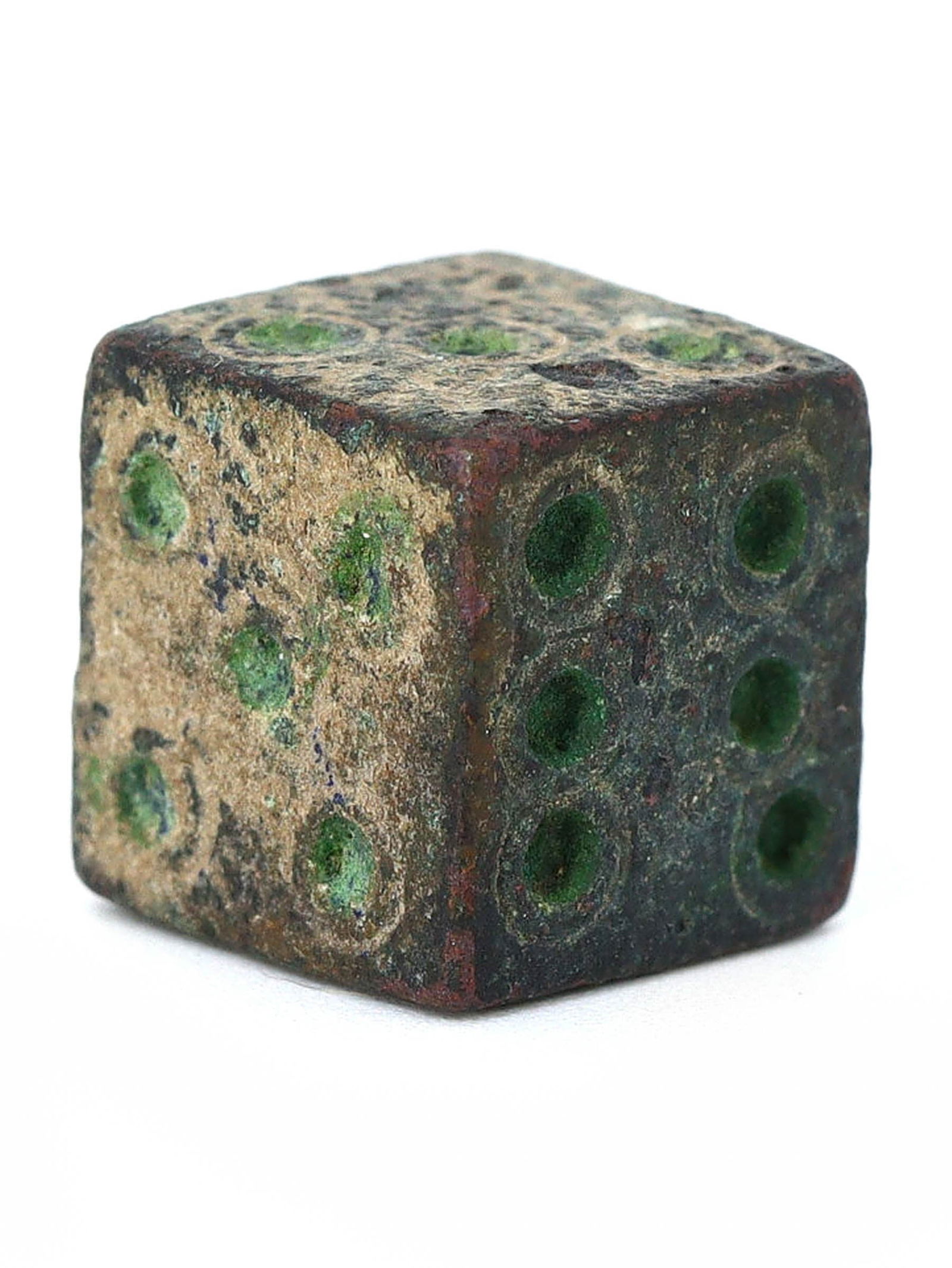 Roman Period Bronze Gaming Die, 1st-4th Century AD (1 of 3)