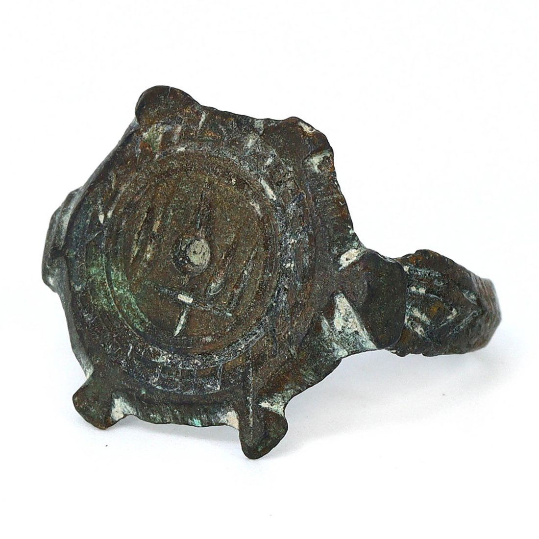 Classical Greek Bronze Signet Ring, Circa 4th Century BC (1 of 4)