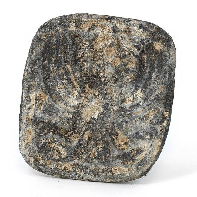 Roman Lead Stamp with Engraved Eagle (1st-4th Century AD) (1 of 6)