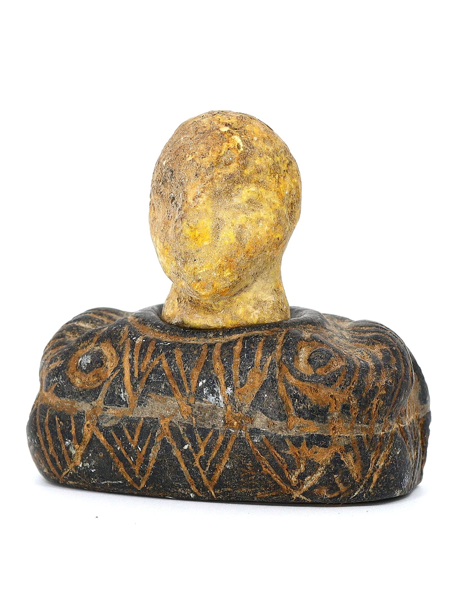 Ancient Bactrian Idol Stone Sculpture (2000-1800 BC) (1 of 3)