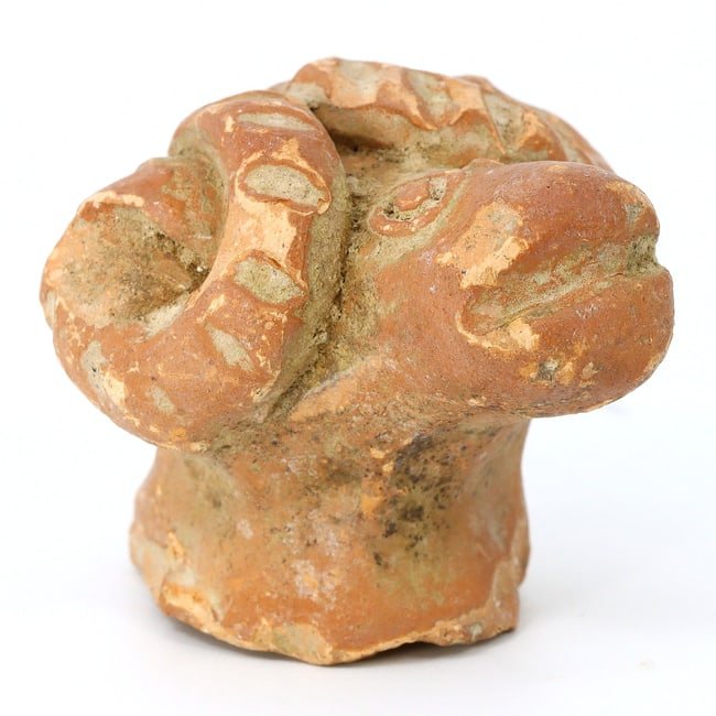 Hellenistic Greek Terracotta Ram Head Votive Figurine, 323-30 BC (1 of 4)
