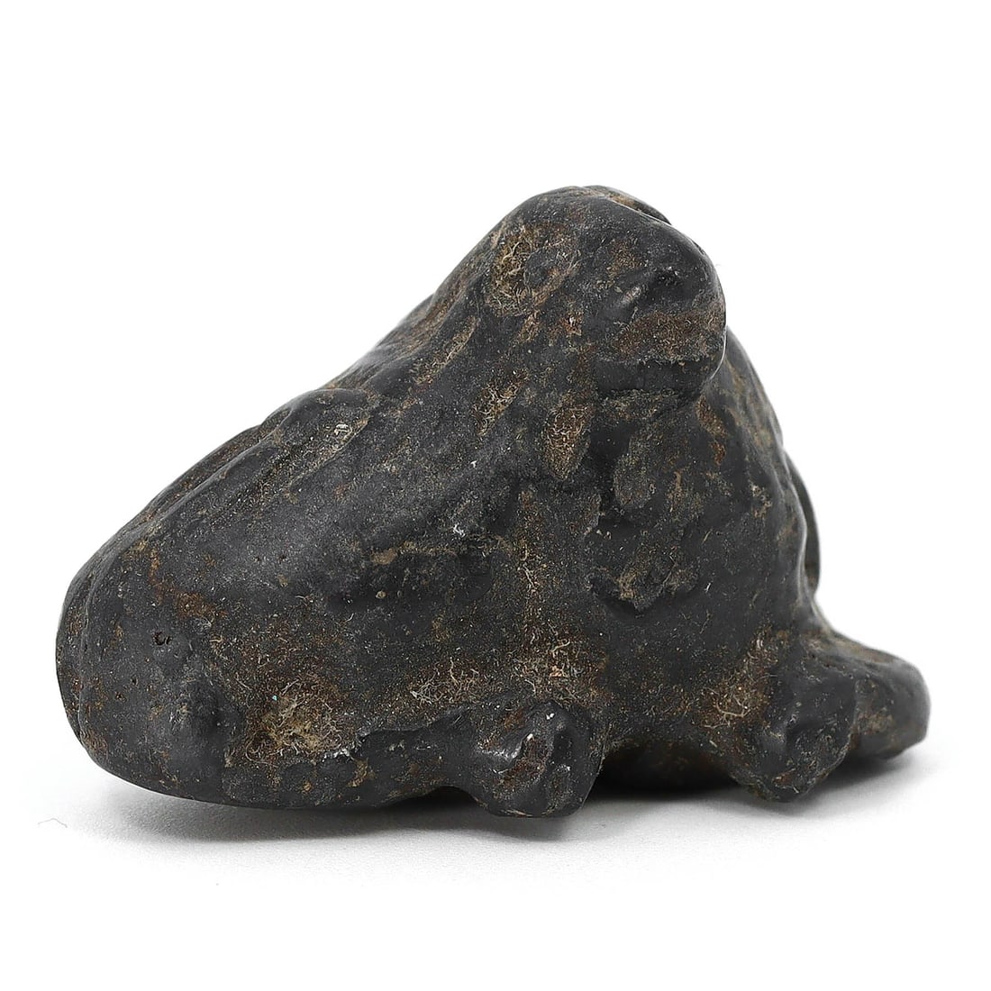 Egyptian Black Stone Miniature Recumbent Lion Amulet (New Kingdom, 1570-1070 BC) (1 of 3)