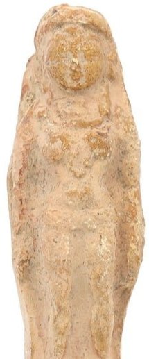 Kushan Era Ancient Terracotta Idol of Girl with Jewelry,  1st-3rd Century CE (1 of 3)