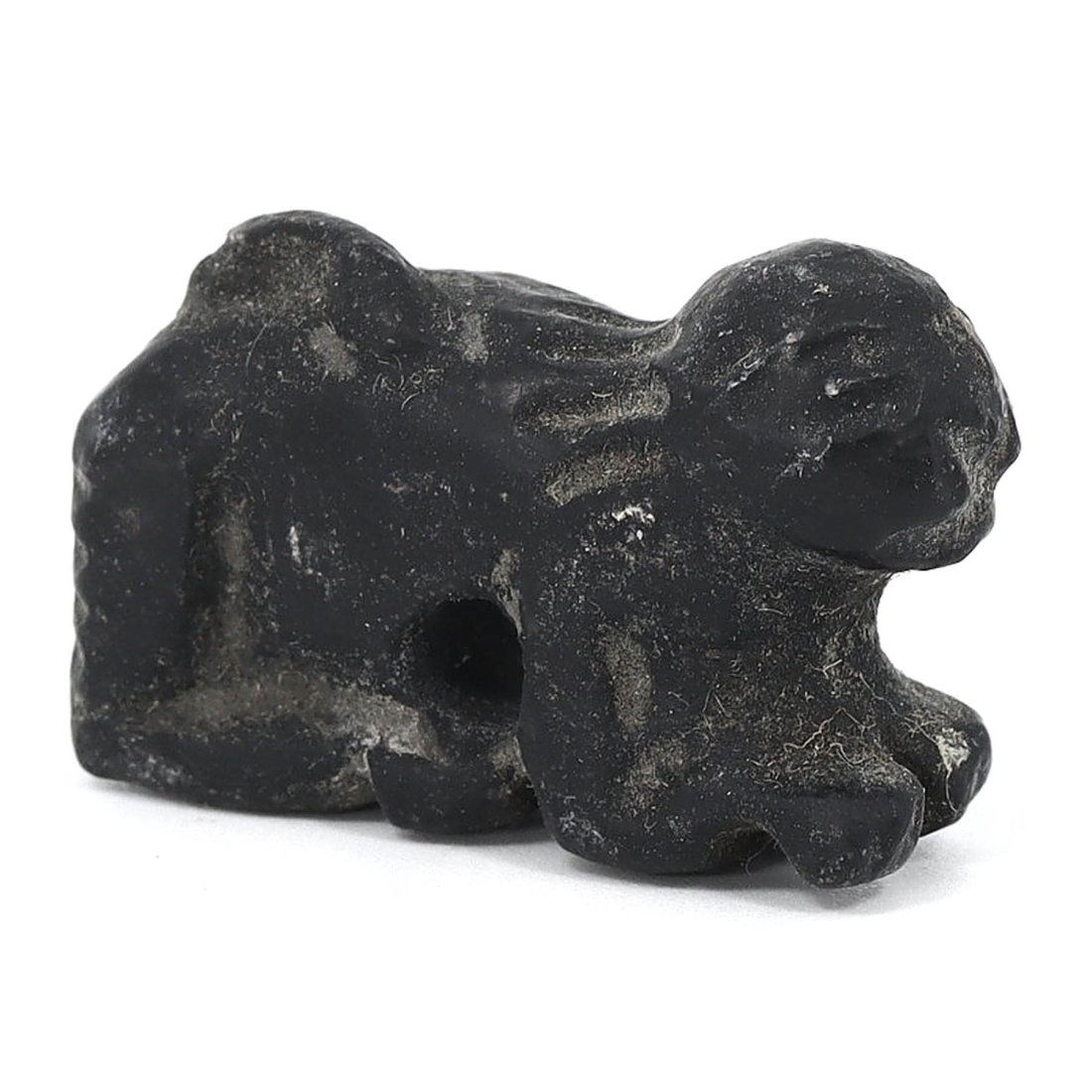 Neo-Assyrian Black Stone Lion Amulet (9th-7th Century BC) (1 of 3)