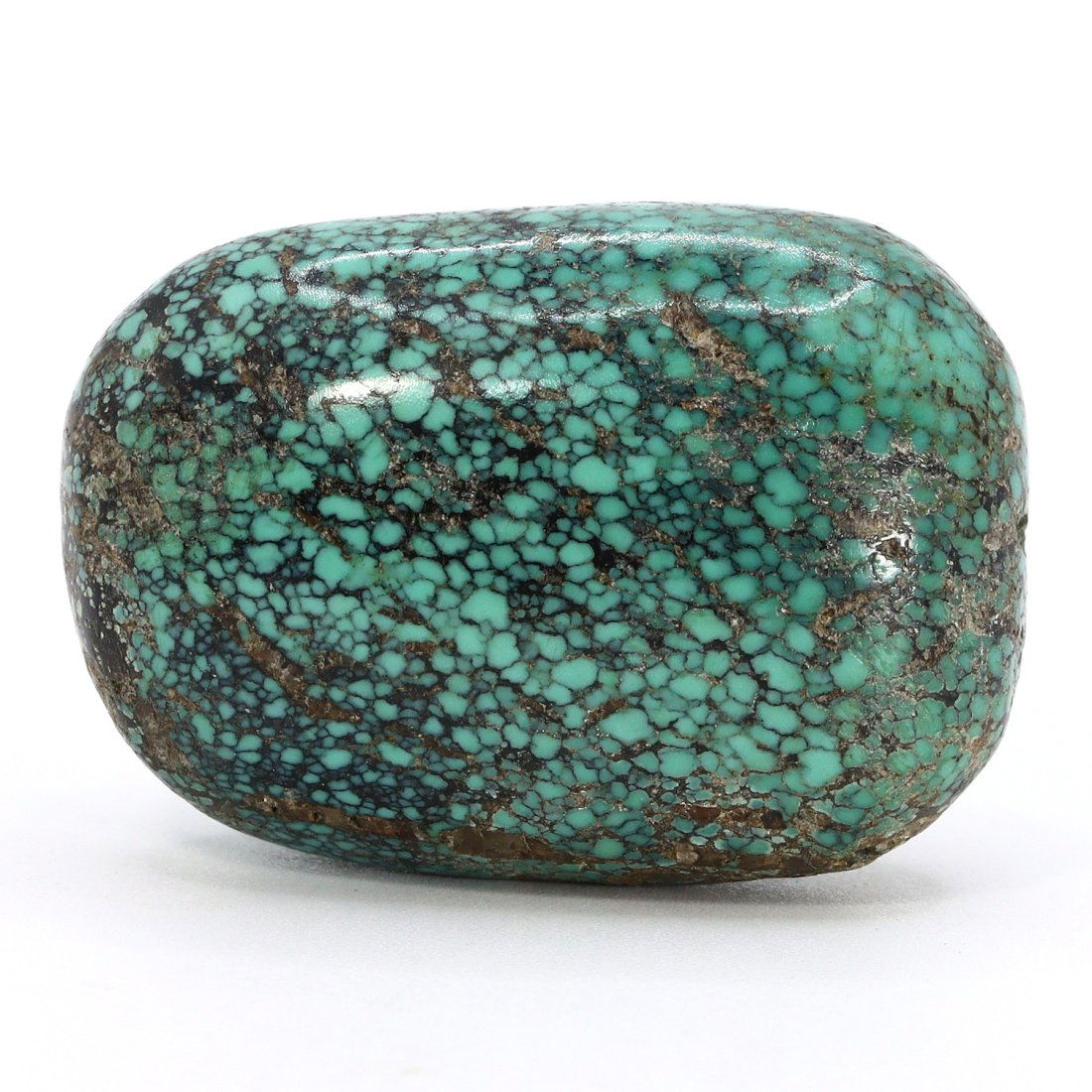 Antique Tibetan Turquoise Amulet Bead, China Qing Dynasty (1644-1912 AD) (1 of 3)