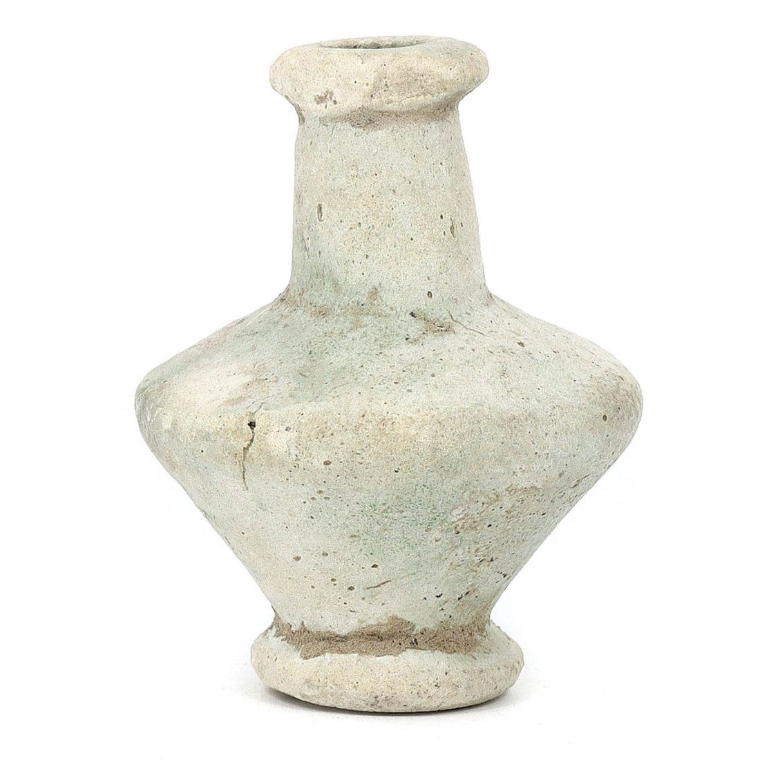 Bactria-Margiana Faience Cosmetic Container (Late 3rd–Early 2nd Millennium BCE) (1 of 4)