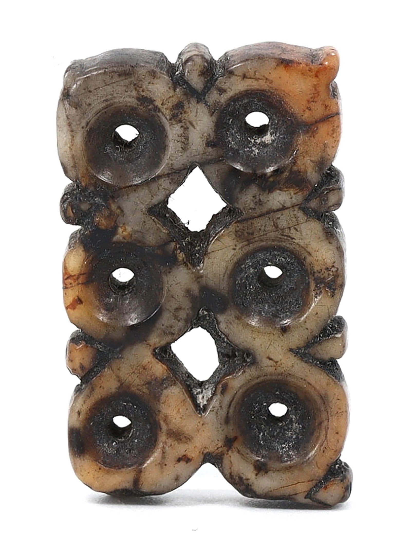 Rare Byzantine Egyptian Carnelian 6-Eye Amulet (5th-7th Century AD) (1 of 3)