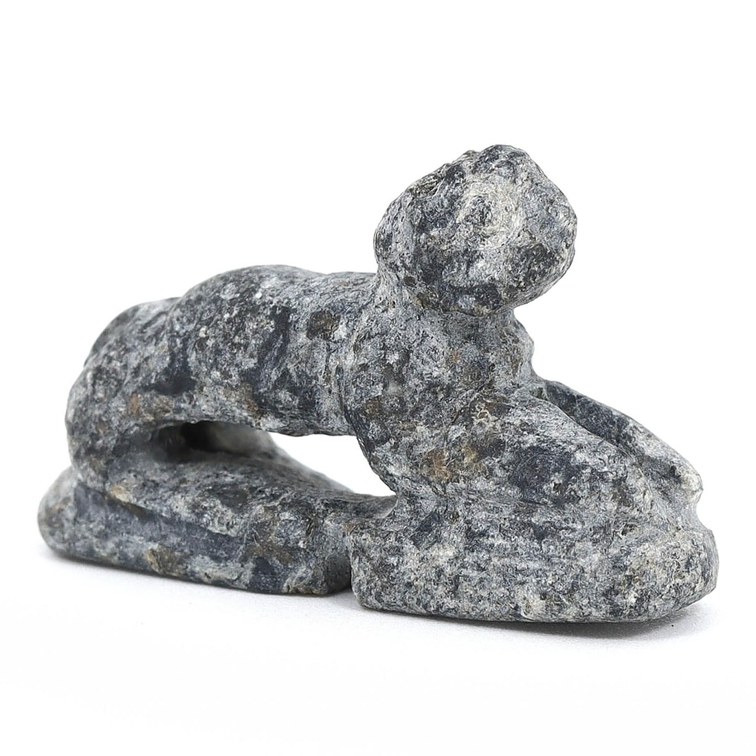 Ancient Egyptian Diorite Lion Amulet (2686-2181 BC) (1 of 3)
