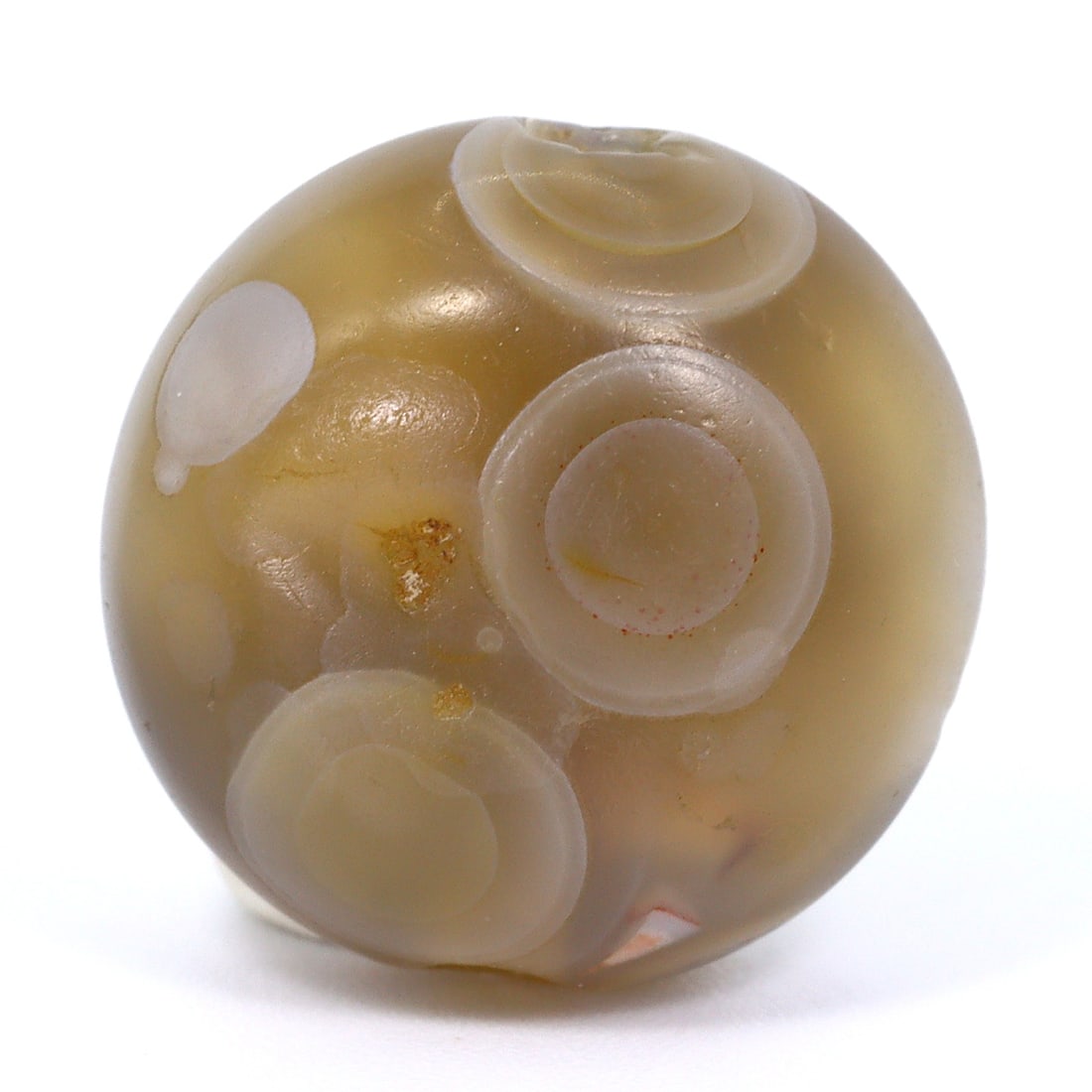 Tibetan 5-Eyed Dzi Bead Amulet, 16-18th Century (1 of 4)