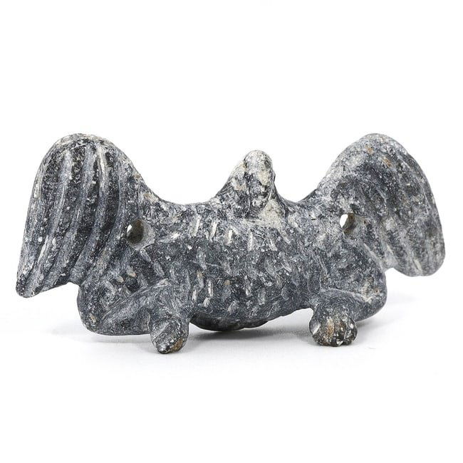 Roman-Byzantine Steatite Stone Ancient Eagle Sculpture Mount (1 of 3)