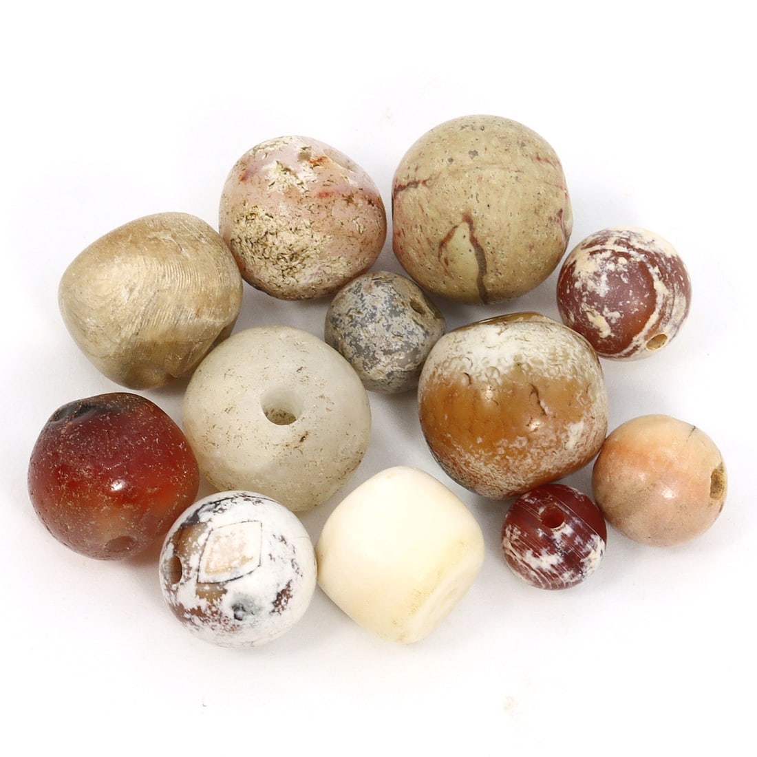 Tibetan Ancient Carnelian Prayer Mala Beads (7th-15th Century AD) (1 of 1)