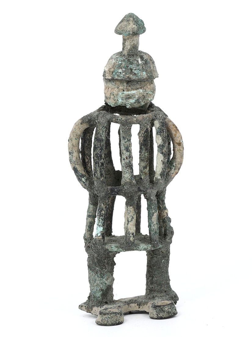 Western Asiatic Bronze Figurative Idol with Damaged Head (1000-800 BC) (1 of 4)