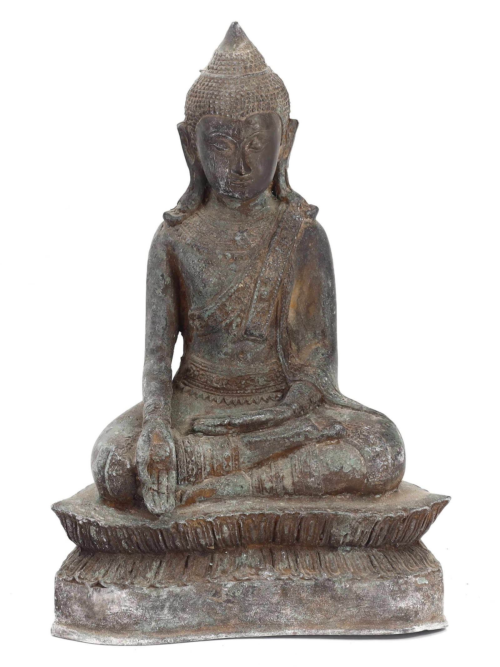 Tibetan-Chinese Qing Dynasty Antique Votive Statuette (18th-19th Century AD) (1 of 3)