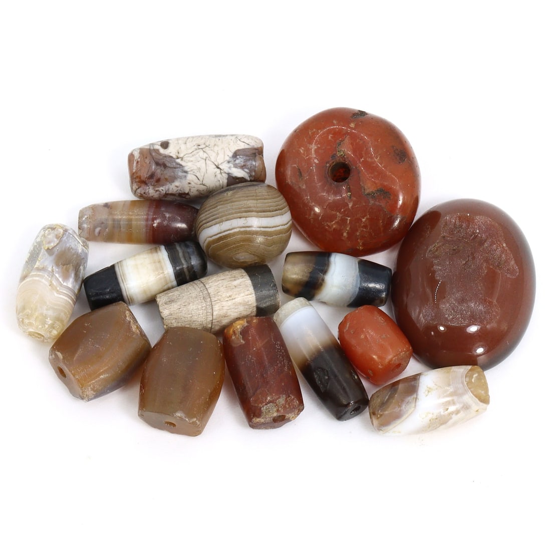 Tibetan Ancient Carnelian Prayer Mala Beads (7th-15th Century AD) (1 of 1)